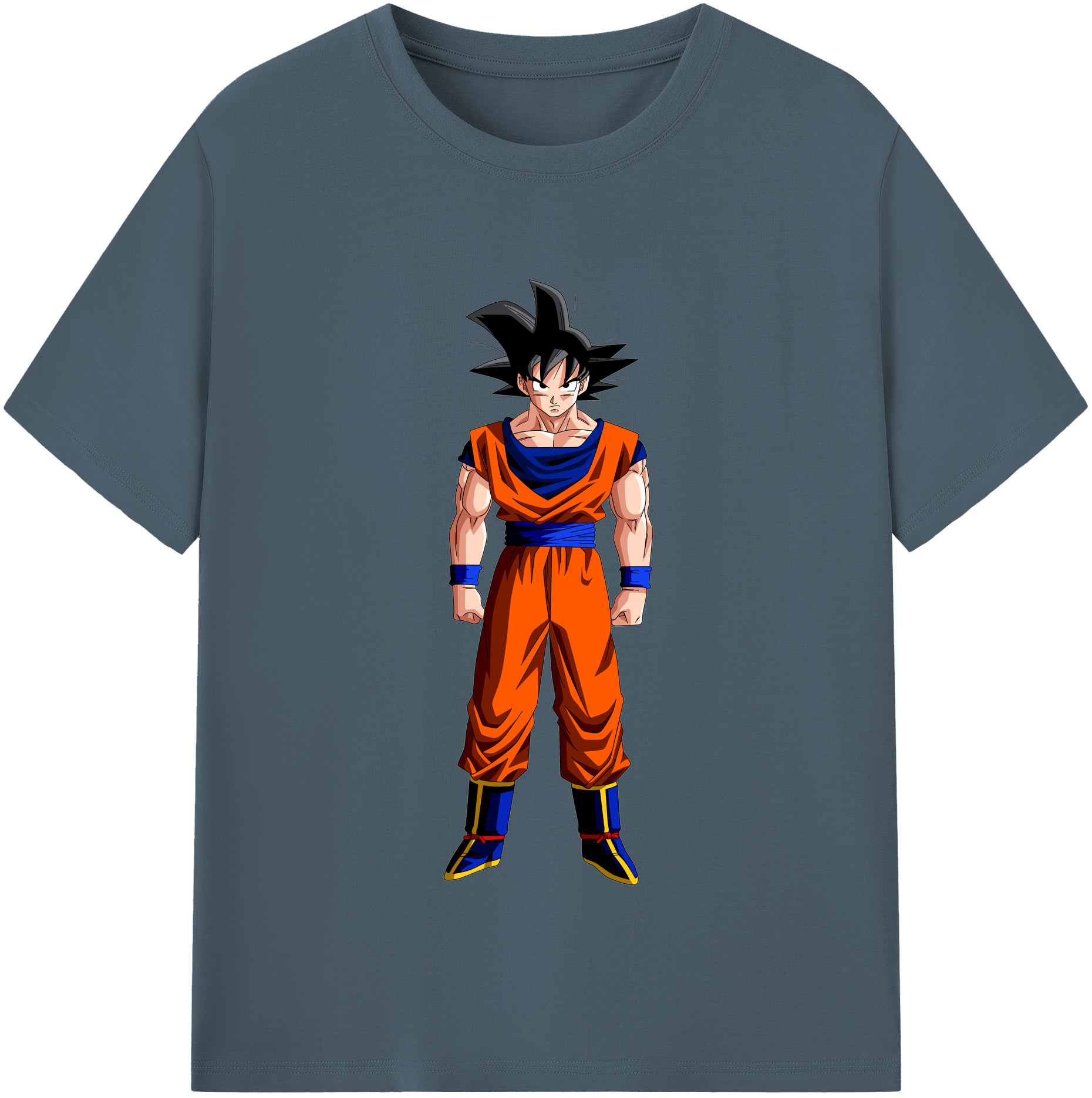 （画像用） ドラゴンボール 孫悟空（そん ごくう）Son Goku カカロット DRAGON BALL Kakarotto 綿100％半袖Tシャツ（フロントプリント）